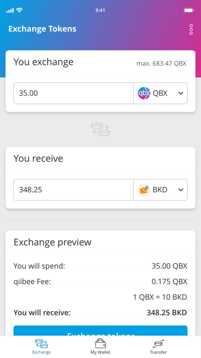 qiibee Wallet screenshot 4