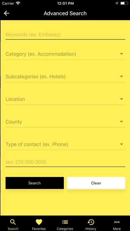 Postel Yellow Pages screenshot-4