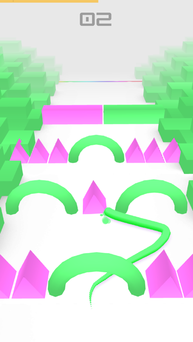 Color Snake 3D. screenshot 3