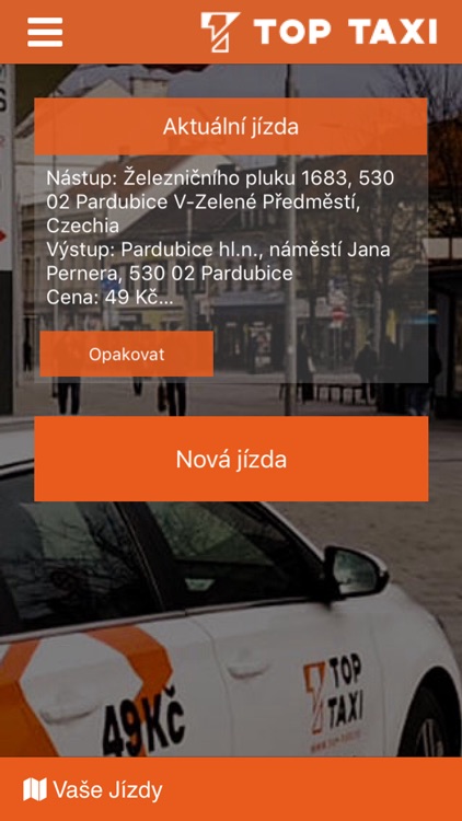 Top Taxi Pardubice