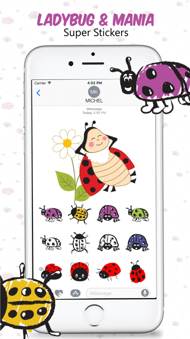 How to cancel & delete Ladybug Beetle Stickers from iphone & ipad 2