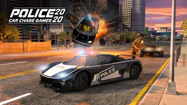 Police Car Chase Games 2020 screenshot-5