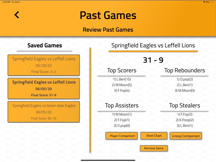 GameEdge: Basketball Analytics screenshot-7