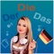 German language learning app A1 - B2