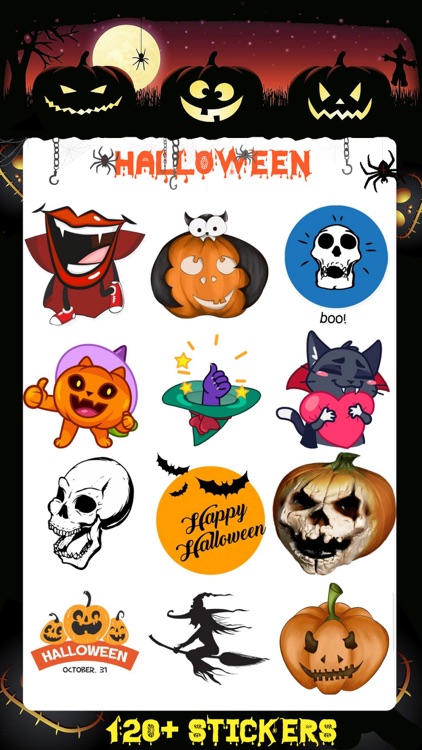 Halloween Emoji Stickers ! screenshot-9