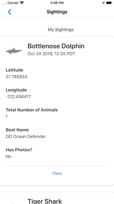 How to cancel & delete Whale and Dolphin Tracker from iphone & ipad 3