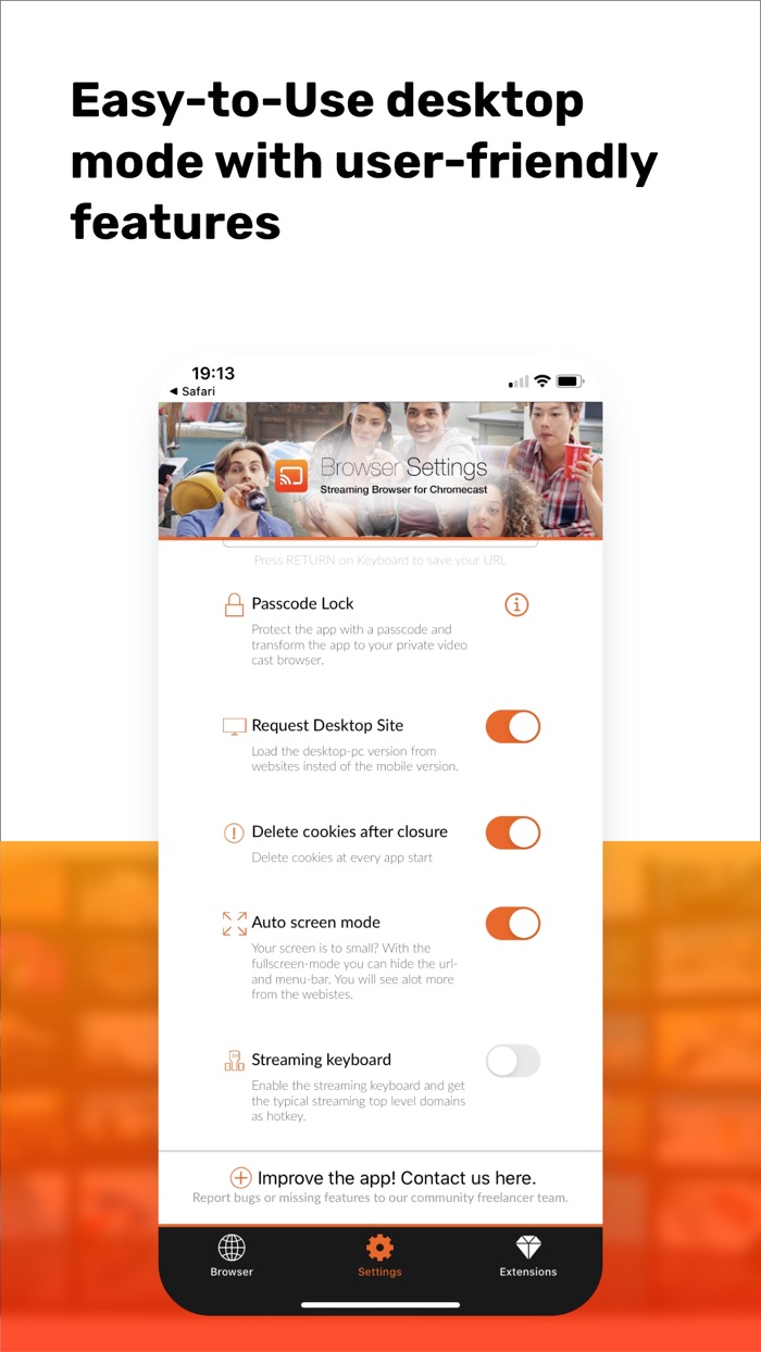 VideoX TV Cast  Stream App