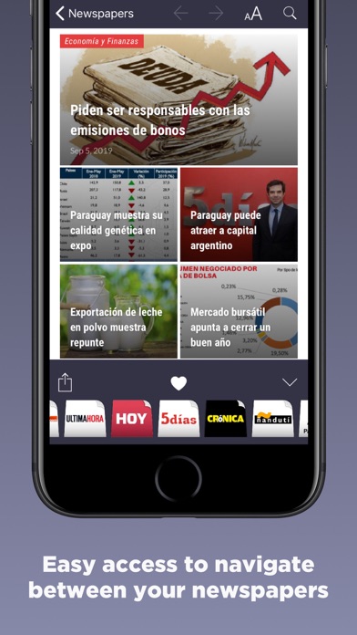 How to cancel & delete Paraguayan Newspapers from iphone & ipad 3