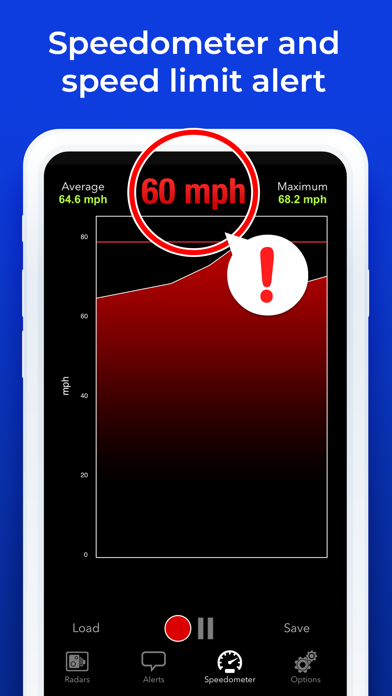 Radarbot Pro: SpeedCam Detector and Traffic Alerts Screenshot 5