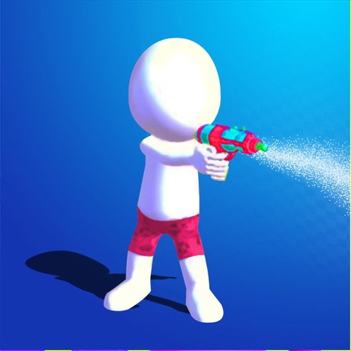Water Bullet 3D -Stickman Shot icon