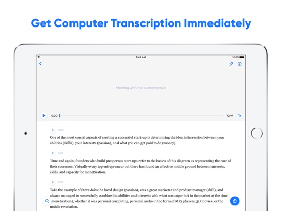 Transcribe - Speech to Text screenshot 2
