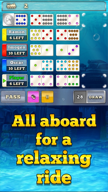 Mexican Train Dominoes Gold
