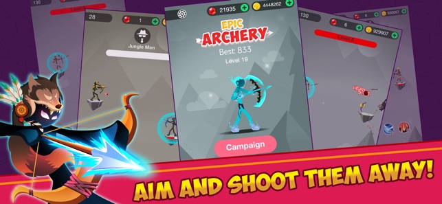 Stickman Epic Archer(圖1)-速報App