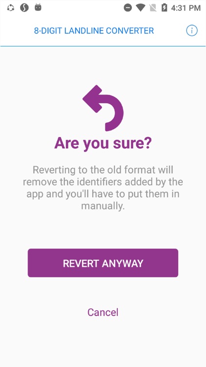 8-Digit Landline Converter screenshot-3