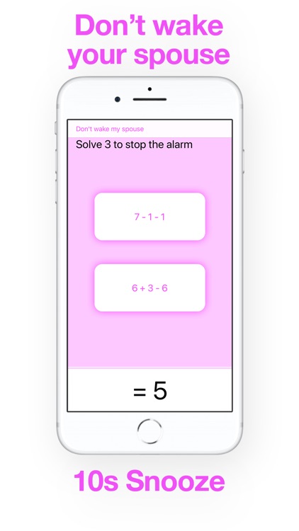 Mathe Alarm Clock screenshot-4