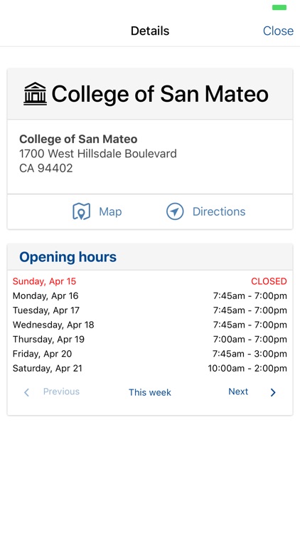 San Mateo College Library screenshot-3