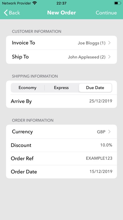 Order Book