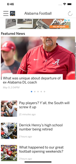 Alcom Crimson Tide Football On The App Store