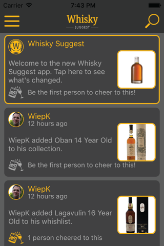 Whisky Suggest - náhled