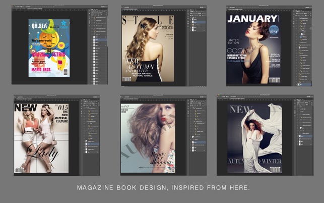 Magazine PSD file design(圖2)-速報App