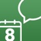 * This app display the remaining time until the next event of the iPhone calendar
