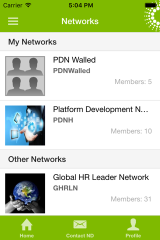 Executive Networks ENgage screenshot 2