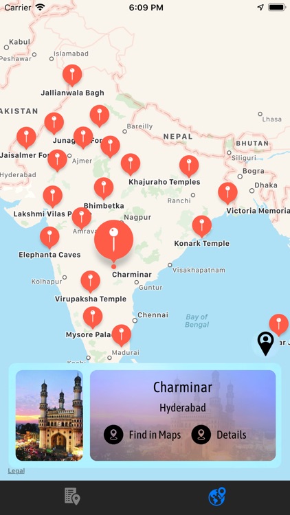 Indian Historical Places - PRO screenshot-3