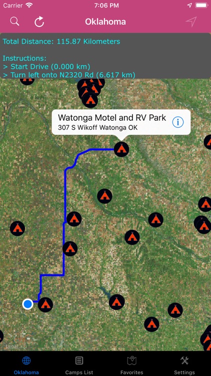 Oregon – Campgrounds & RV's