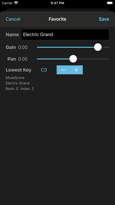 SoundFonts screenshot 4