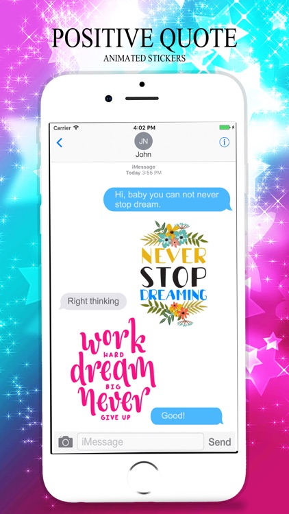 Animated MOTIVATIONAL Stickers screenshot-3