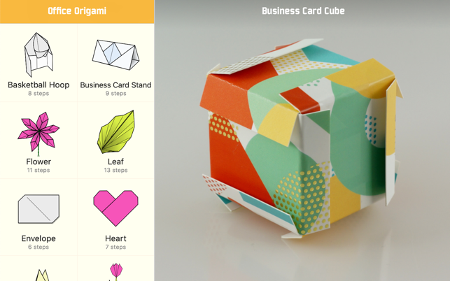 Екранна снимка на Office Origami