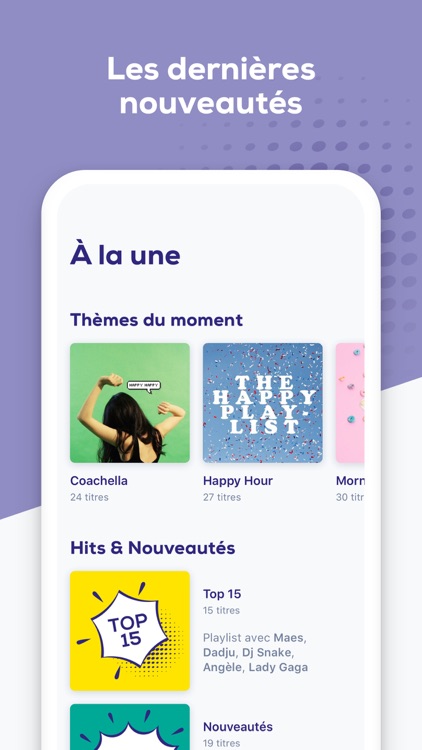 MUSIC LA POSTE MOBILE screenshot-4