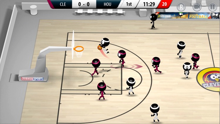 Stickman Basketball 2017 screenshot-0