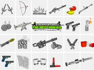 Screenshot 3 Stickman Army : The Defenders iphone