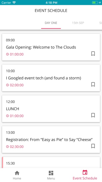 Event app by eventcloud