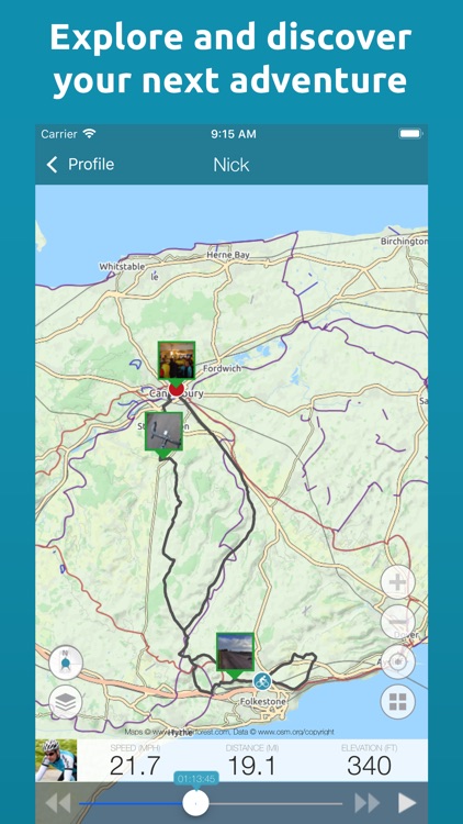 Map My Tracks: cycling tracker screenshot-4