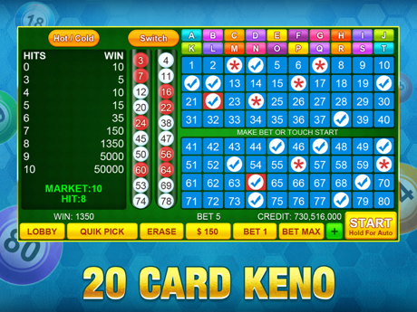 Cheats for Casino Keno Games
