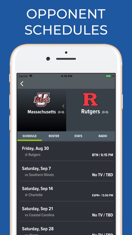 Rutgers Football Schedules screenshot-5
