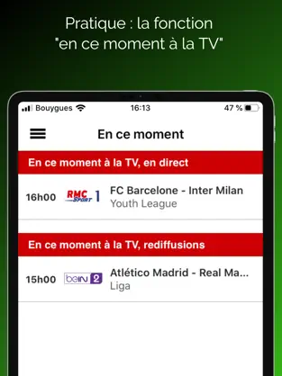 Captura de Pantalla 4 Programme TV Foot iphone