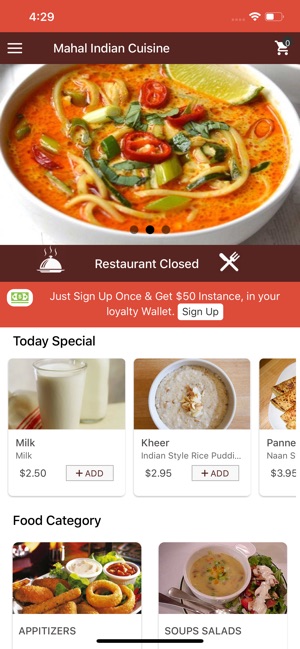 Mahal Indian Cuisine(圖1)-速報App