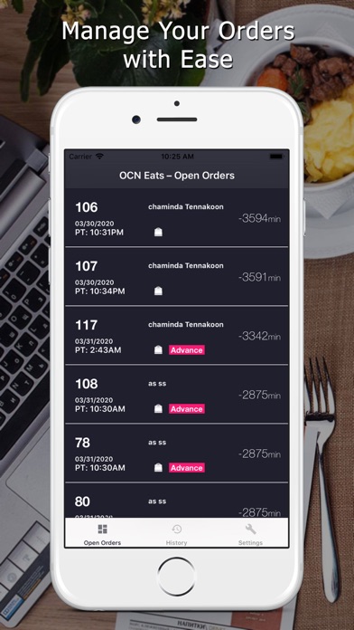 OCN Eats Restaurant Manager screenshot 2