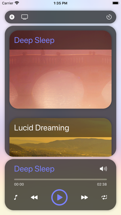 How to cancel & delete Rem Sleep Music Dream Cycle - Tranquility Deep Zzz from iphone & ipad 1