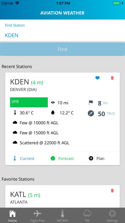 Aviation Weather - METARs/TAFs