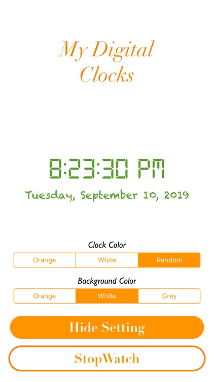 My Digital Clocks screenshot-3