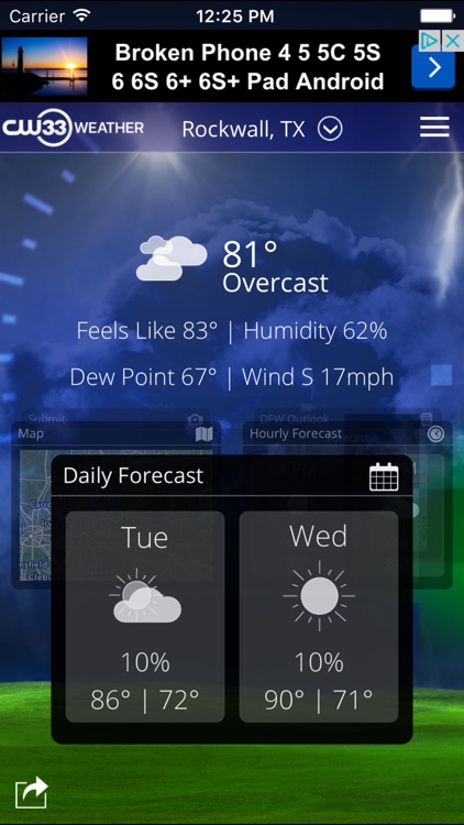 CW33 Dallas Texas Weather