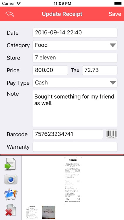 Receipt Smart