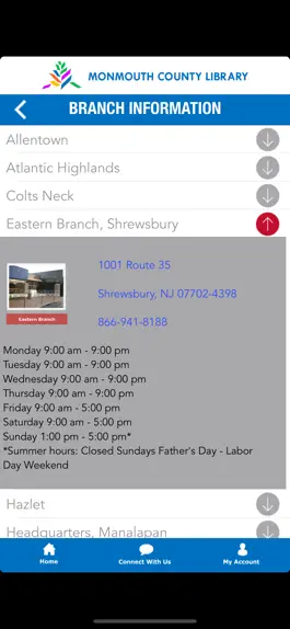 Game screenshot Monmouth County Library Mobile apk