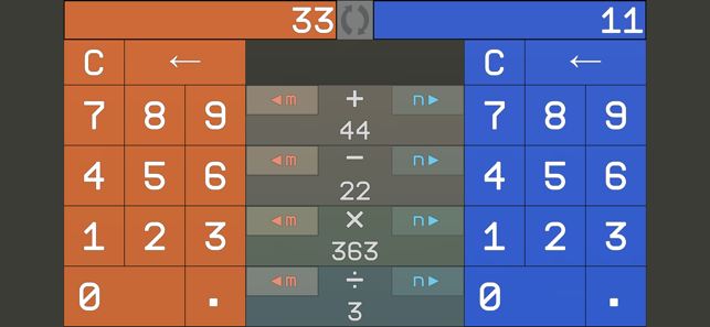 Fast Calc - dual keypad(圖3)-速報App