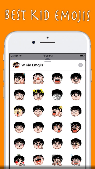 wimpish kid emojis screenshot 3