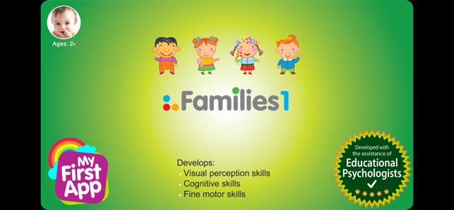 Families 1 - for toddlers